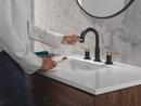 DELTA NICOLI TWO HANDLE WIDESPREAD PULL-DOWN BATHROOM FAUCET 