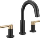DELTA NICOLI TWO HANDLE WIDESPREAD PULL-DOWN BATHROOM FAUCET 