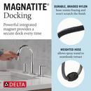 Two Handle Widespread Bathroom Sink Faucet in Chrome 