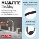 Two Handle Widespread Bathroom Sink Faucet in Stainless 