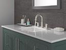 Two Handle Widespread Bathroom Sink Faucet in Stainless 