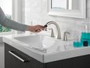 Two Handle Widespread Bathroom Sink Faucet in SpotShield&reg; Brushed Nickel 