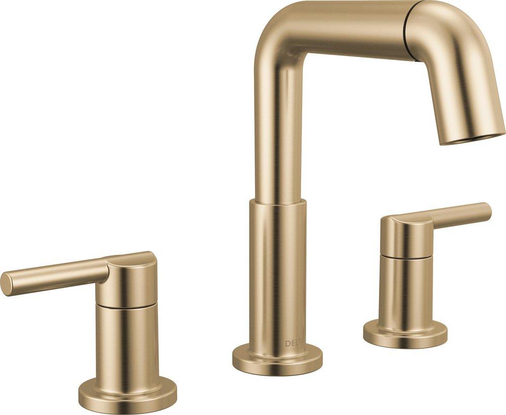 DELTA NICOLI TWO HANDLE WIDESPREAD PULL-DOWN BATHROOM FAUCET 
