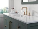 Two Handle Widespread Bathroom Sink Faucet in Champagne Bronze 
