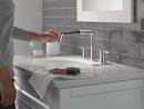 Two Handle Widespread Bathroom Sink Faucet in Chrome 