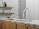 Single Handle Bridge Kitchen Faucet in Chrome 