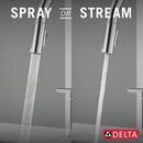 Single Handle Bridge Kitchen Faucet in Chrome 