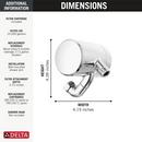 Premium Shower Filter Attachment in Chrome 