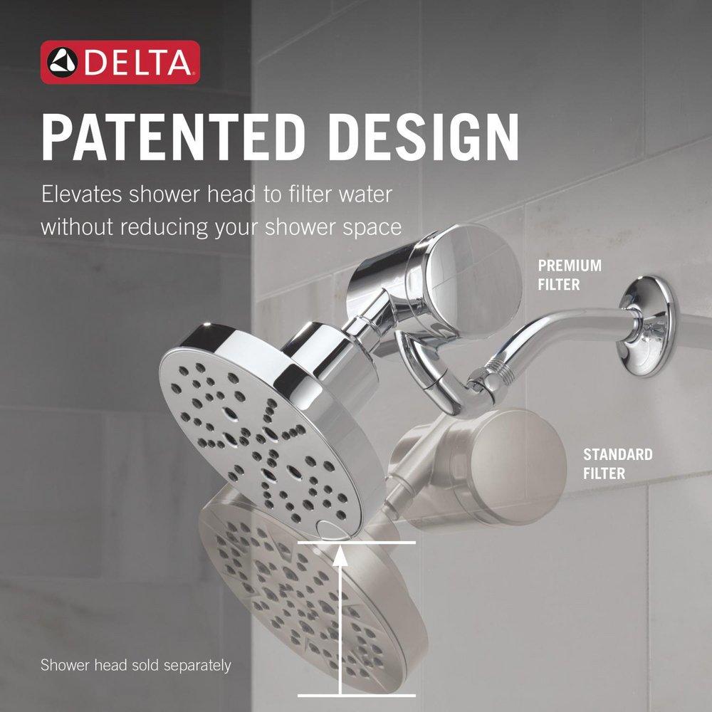 Premium Shower Filter Attachment in Chrome 