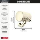 Premium Shower Filter Attachment in Polished Nickel 
