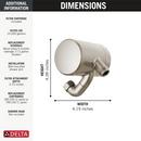 Premium Shower Filter Attachment in Stainless 