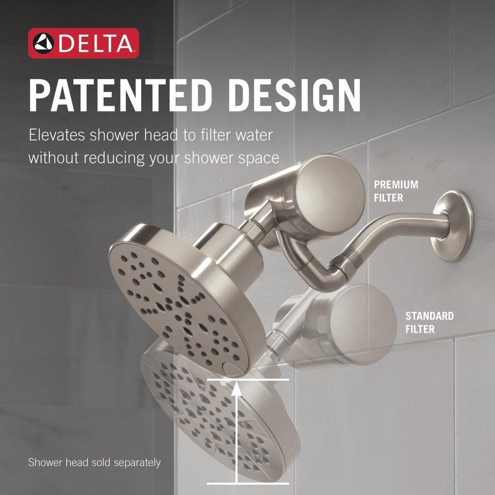 Premium Shower Filter Attachment in Stainless 