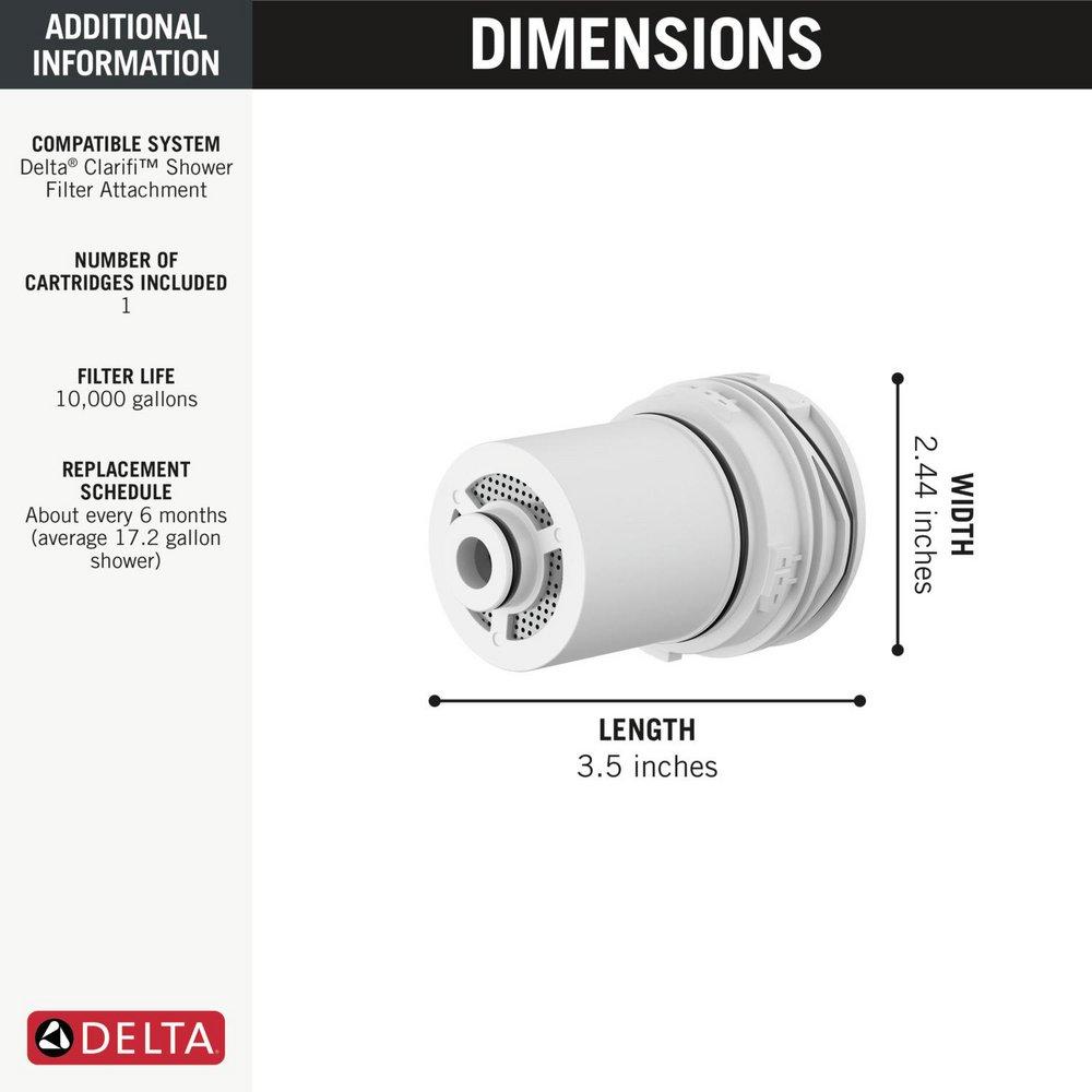 Replacement Shower Filter Cartridge 
