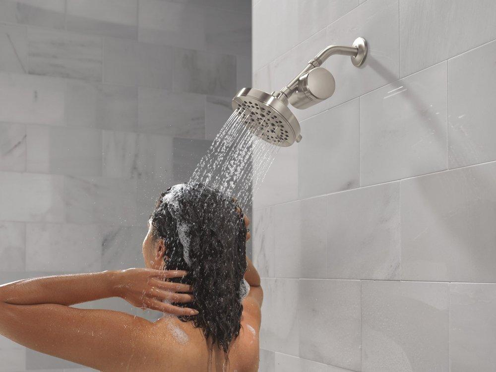 Standard Shower Filter Attachment in Stainless 