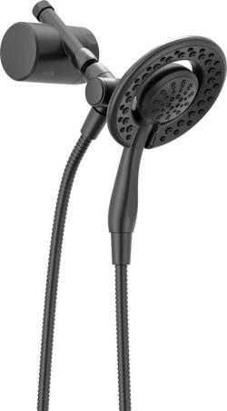 Shower Filter Attachment with 4-Setting In2ition&reg; in Matte Black