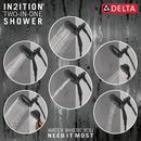 Shower Filter Attachment with 4-Setting In2ition&reg; in Matte Black 