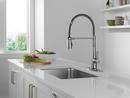 Single Handle Pull Down Kitchen Faucet in Arctic Stainless 