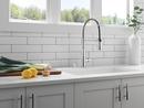 Single Handle Pull Down Kitchen Faucet in Chrome 