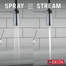 Single Handle Pull Down Kitchen Faucet in Chrome 