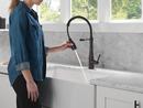 Single Handle Pull Down Kitchen Faucet in Venetian Bronze 