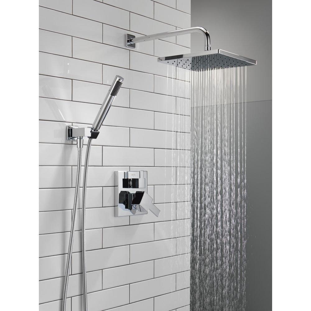 Delta Faucet Chrome Two Handle Single Function Shower System 