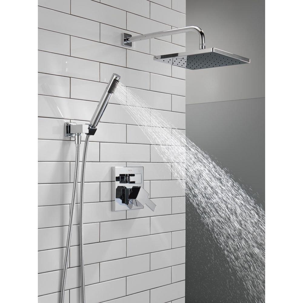 Delta Faucet Chrome Two Handle Single Function Shower System 