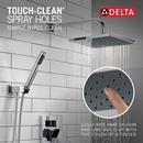 Delta Faucet Chrome Two Handle Single Function Shower System 