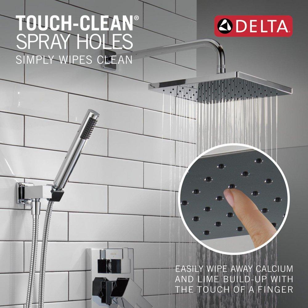 Delta Faucet Chrome Two Handle Single Function Shower System 