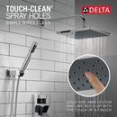 Delta Faucet Chrome Two Handle Single Function Shower System 