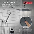 Delta Faucet Chrome Two Handle Single Function Shower System 