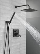 Delta Faucet Matte Black Two Handle Single Function Shower System 