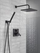Delta Faucet Matte Black Two Handle Single Function Shower System 