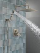 Delta Faucet SpotShield Brushed Nickel Two Handle Single Function Shower System 