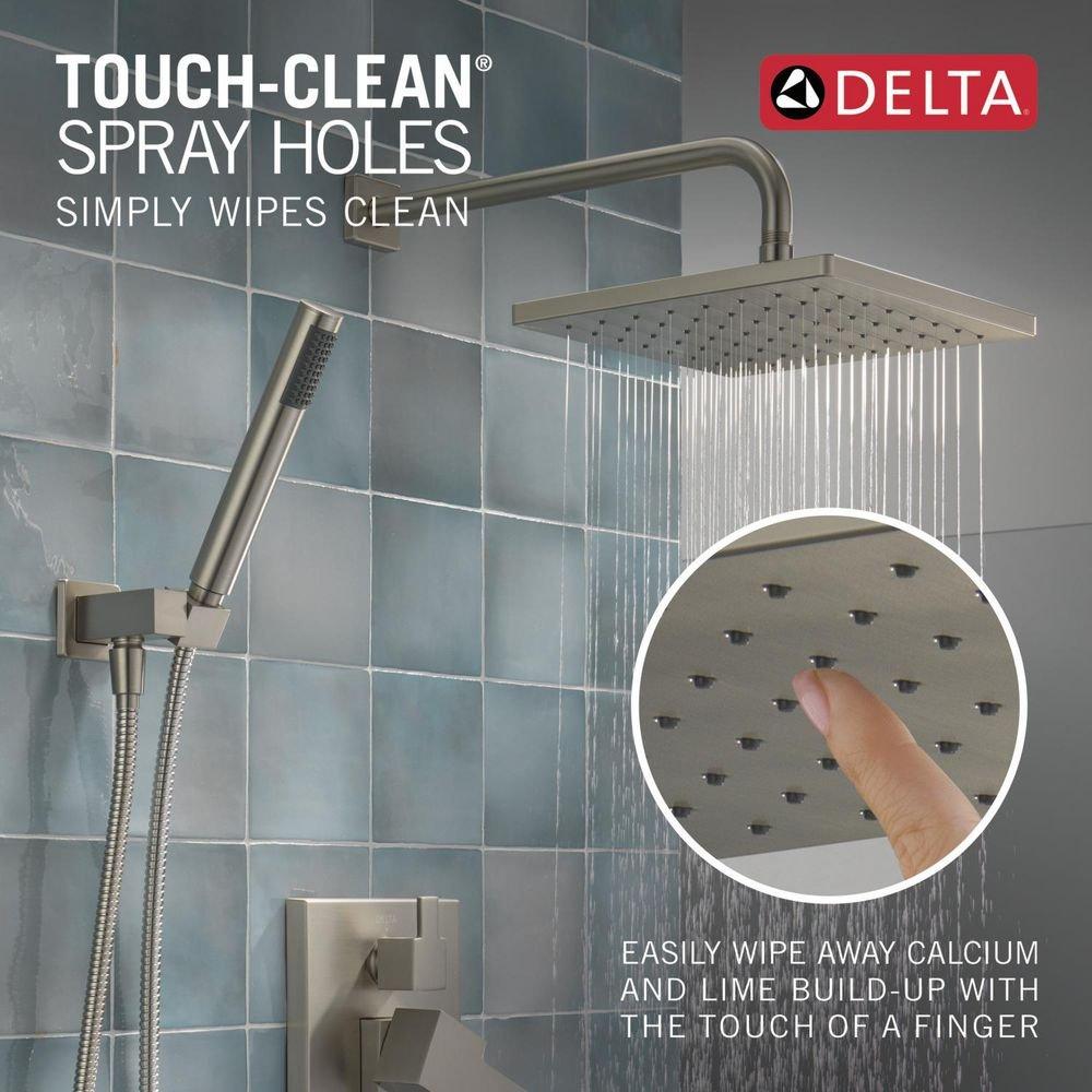 Delta Faucet SpotShield Brushed Nickel Two Handle Single Function Shower System 