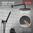 DELTA MODERN MONITOR 14 SERIES SHOWER WITH RAINCAN & HAND SHOWER 