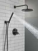 Delta Faucet Matte Black Two Handle Single Function Shower System 