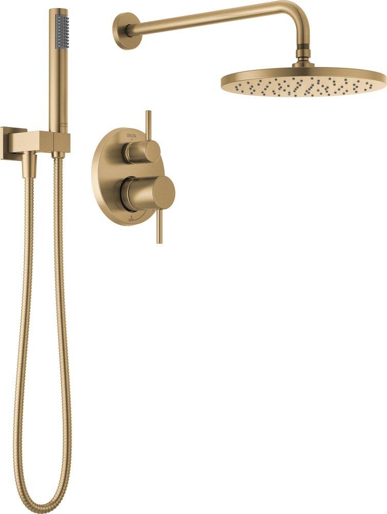 DELTA MODERN MONITOR 14 SERIES SHOWER WITH RAINCAN & HAND SHOWER 