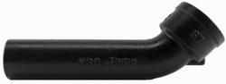 4 x 18 in. Hub x Spigot Service Cast Iron Long 1/8 Degree Bend
