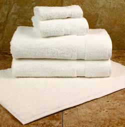 16 x 27 in. Cam Border Hand Towel in White (Case of 120)