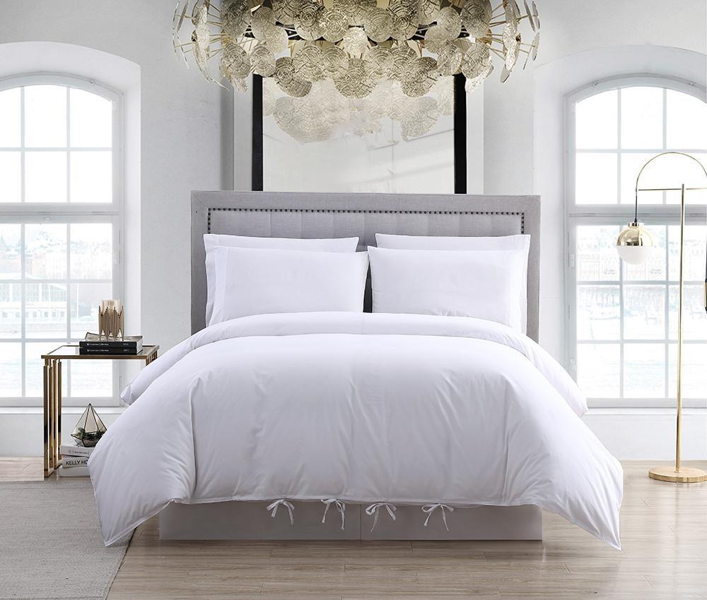 39 x 80 x 12 in. 60/40 Cotton Rich Blend Twin XL Fitted Sheet in White (Case of 24) 