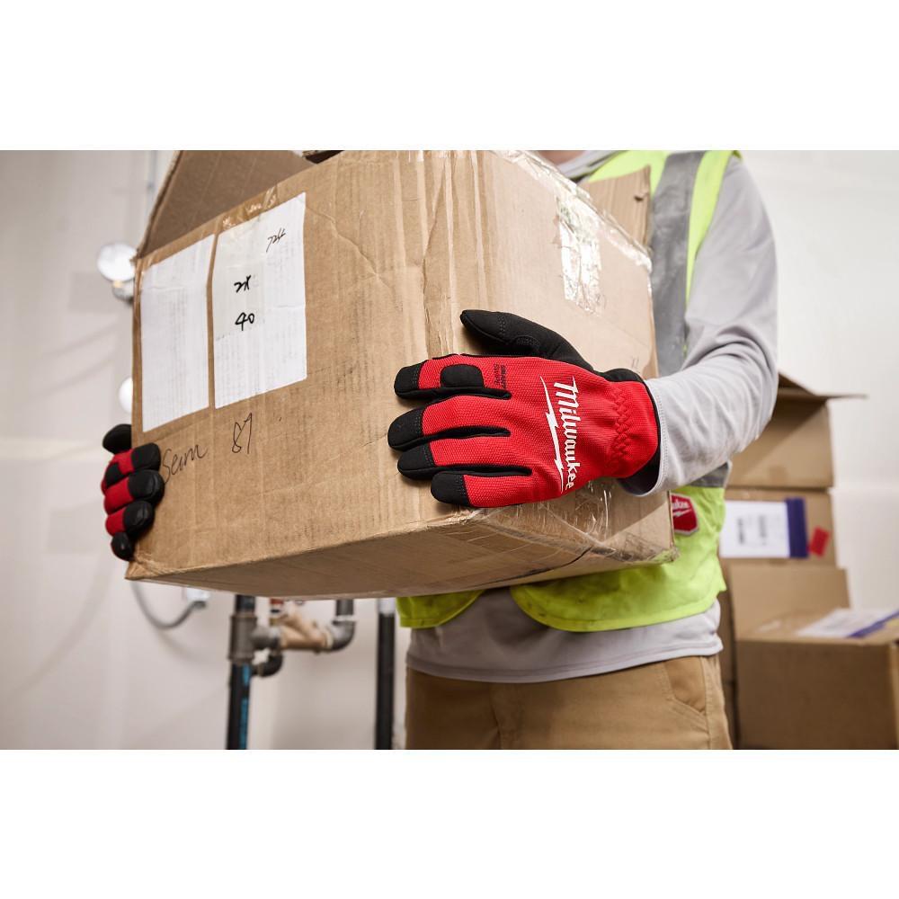LIGHTWEIGHT WORK GLOVE WITH FLEXIBLE CUFF XL 