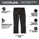 FREEFLEX TECH PANTS BLACK 4032 
