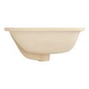 18 in. Undermount Rectangular Bathroom Sink in White 