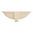18 in. Undermount Rectangular Bathroom Sink in White 