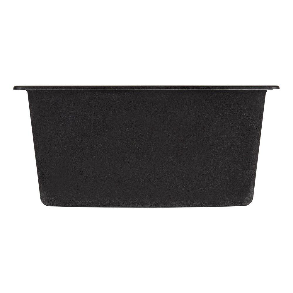 Signature Hardware Black 25 in. Laundry Sink 