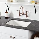 TOTTEN 25X22 DM GC LAUNDRY SINK - WH 