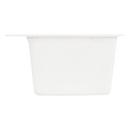 TOTTEN 25X22 DM GC LAUNDRY SINK - WH 