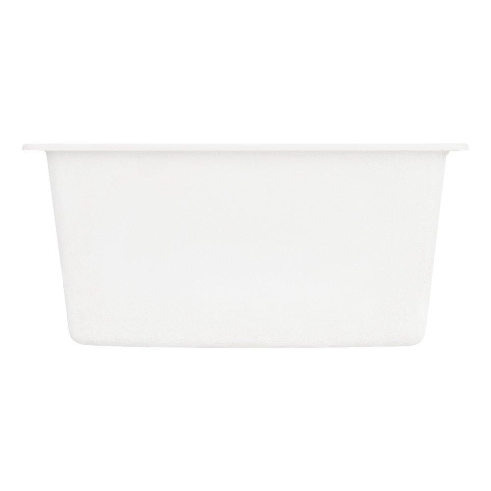 Signature Hardware White 25 in. Laundry Sink 