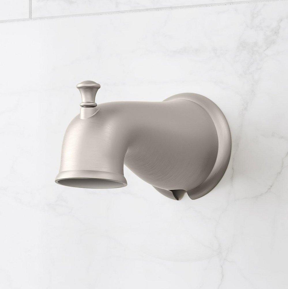 Signature Hardware Brushed Nickel Tub Spout 