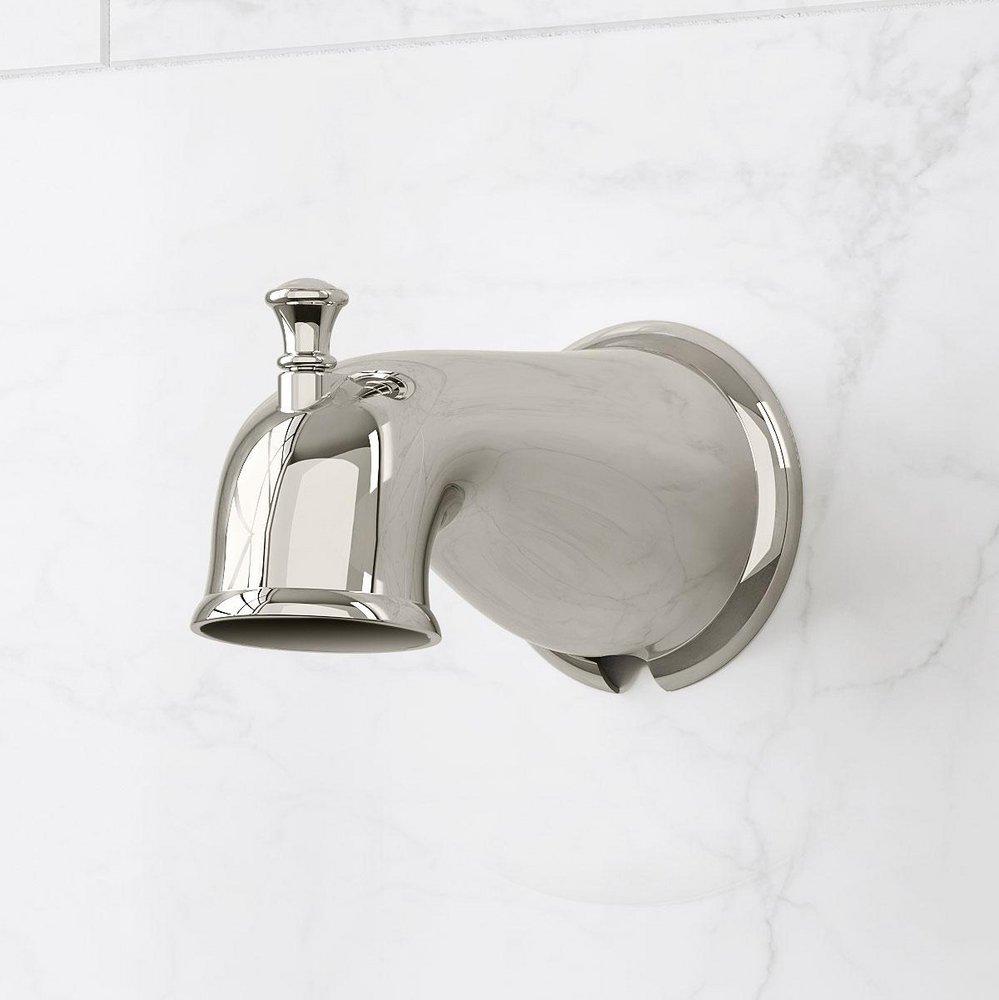 Signature Hardware Polished Nickel Tub Spout 
